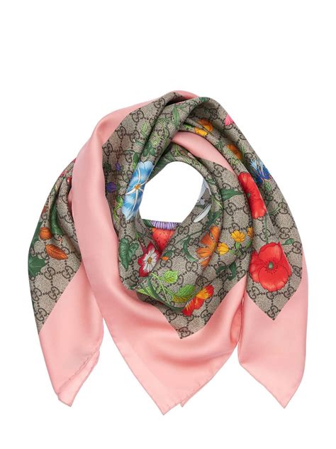 gucci foulard di seta|foulard gucci donna firmata.